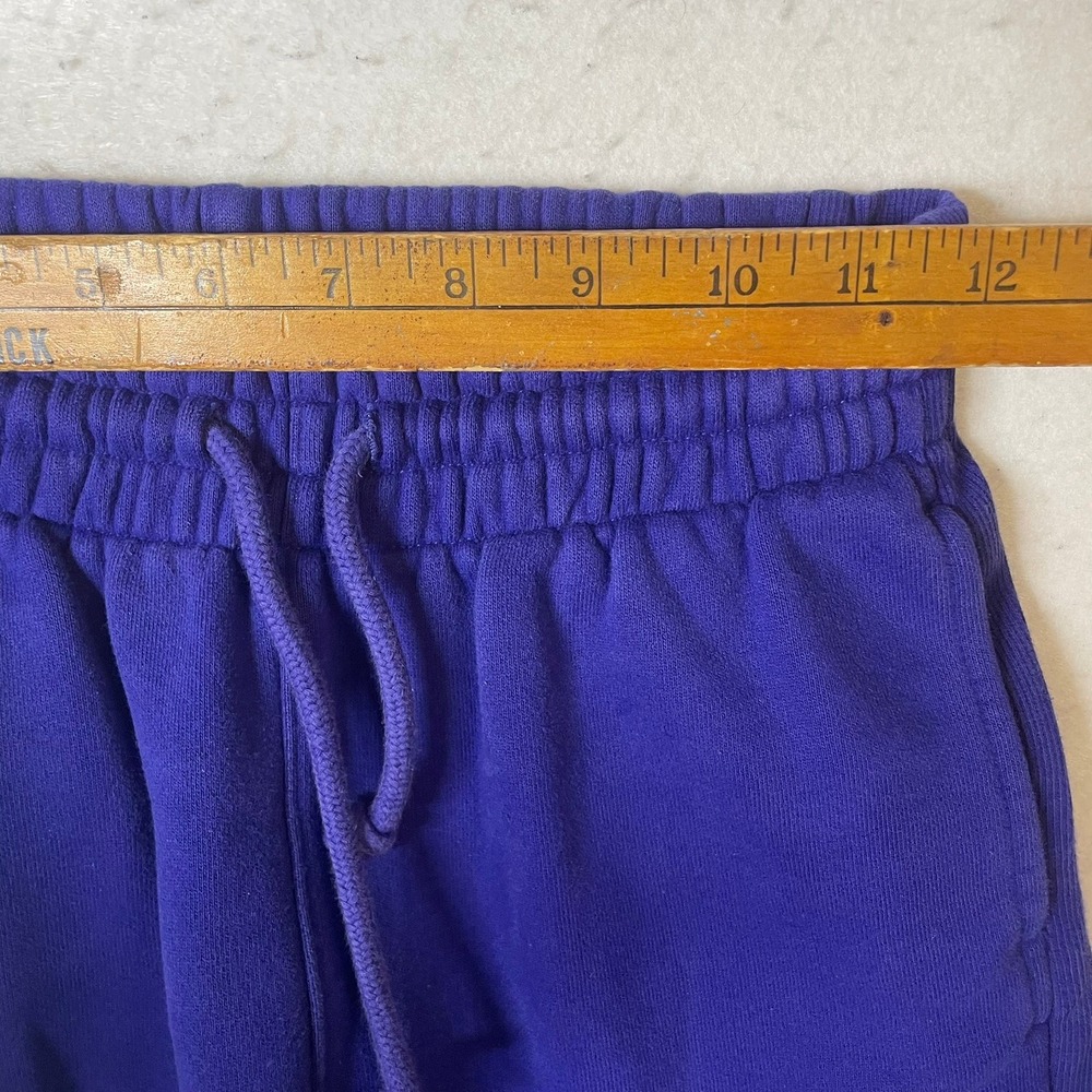 Tna Cozy AF Fleece Sweatpants Women 2XS Purple Joggers‎ High Rise Elastic Waist - Picture 6 of 8